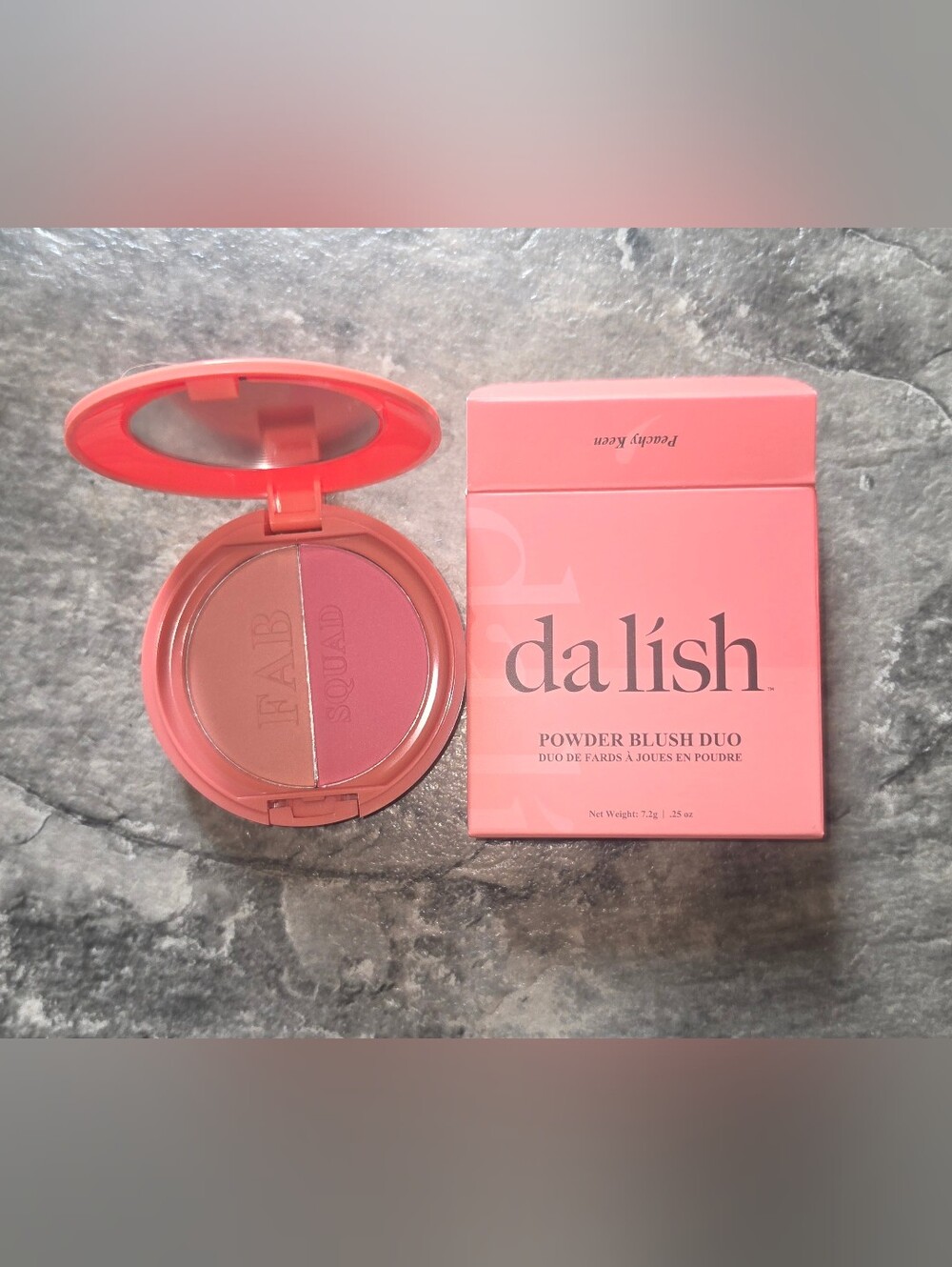 Da Lish Powder Blush Duo — Peachy Keen 0.25oz BNIB - Picture 3 of 7